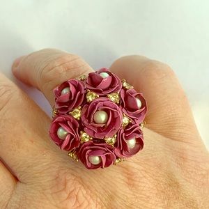 Juicy Couture Flower Bouquet Ring